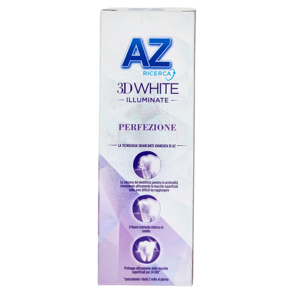 AZ Ricerca Dentifricio 3D White Illuminate Perfezione Sbiancante Avanzato 50 ml
